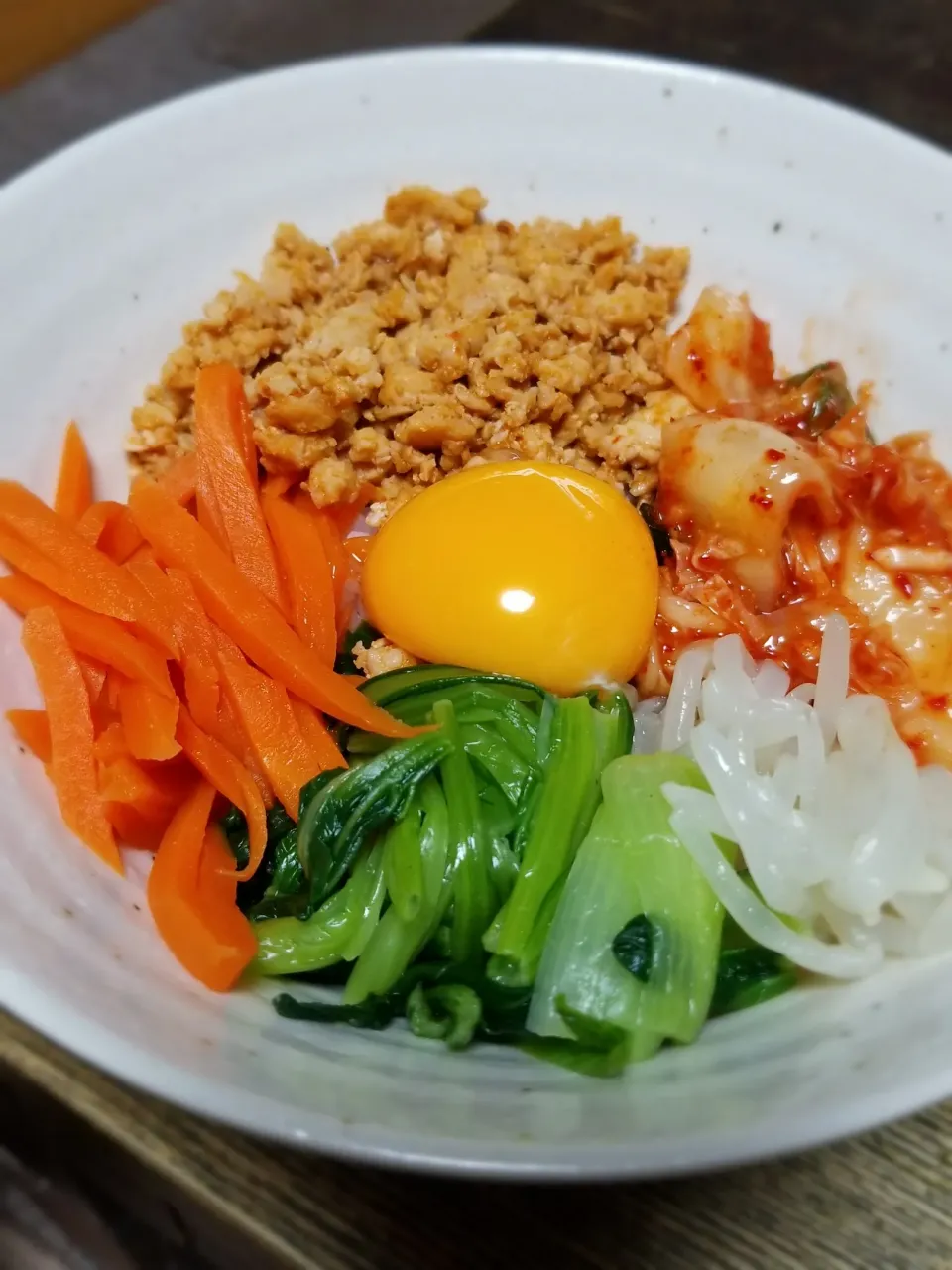 パパ盛付け👨ビビンバ丼|ぱんだのままんさん