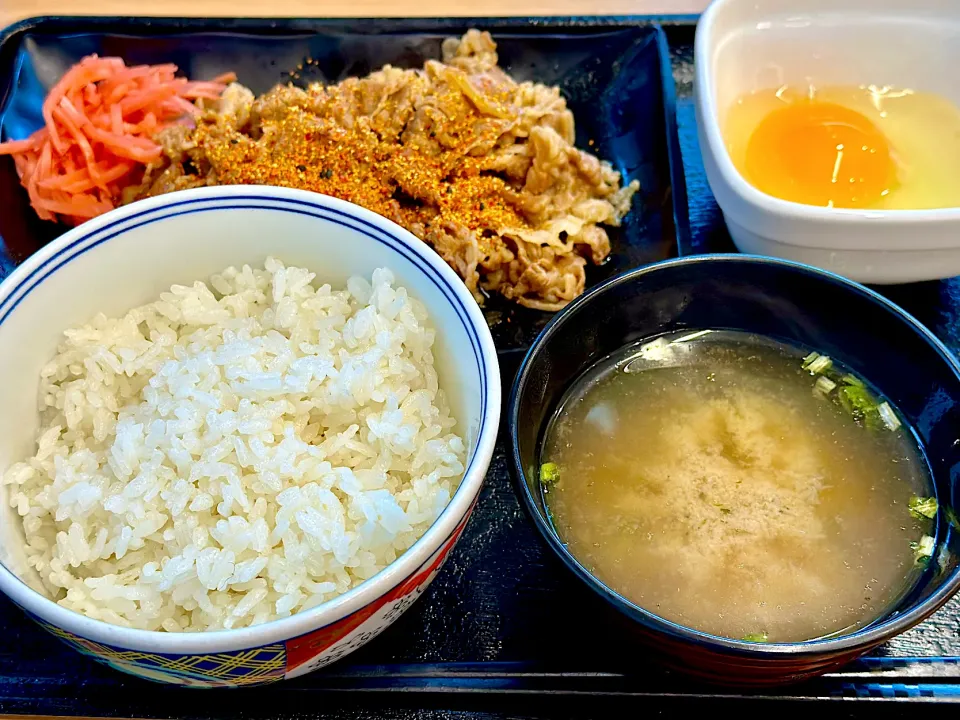 吉野家牛皿定食🐮|にゃあ（芸名）さん