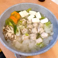 鶏団子鍋🍲|mayuさん