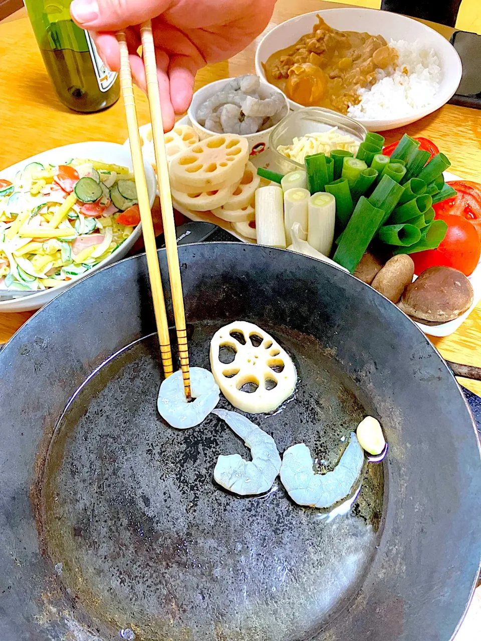 焼き野菜とカレー|ふみぃさん