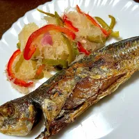 Fried Fish with “green papaya pickles”|Laarni Nabongさん