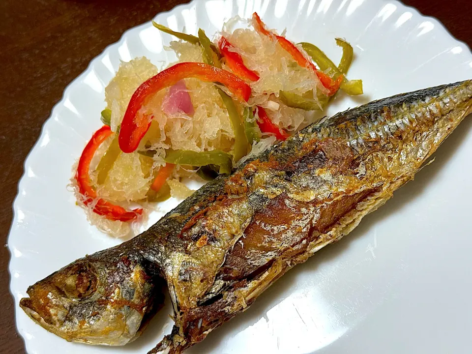 Fried Fish with “green papaya pickles”|Laarni Nabongさん