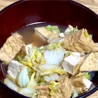 ☆厚揚げと白菜の煮物|まぁたんさん