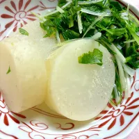 大根と水菜のさっぱり煮物|ともさん