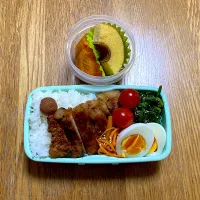 11/25 豚のにんにく味噌漬け焼き弁当|ゆさん