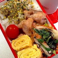 スタミナ塩チキン弁当|ぽんさん