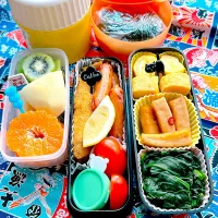 2024/11/27 おにぎりとシシャモフライのお弁当|Blueberry🫐さん