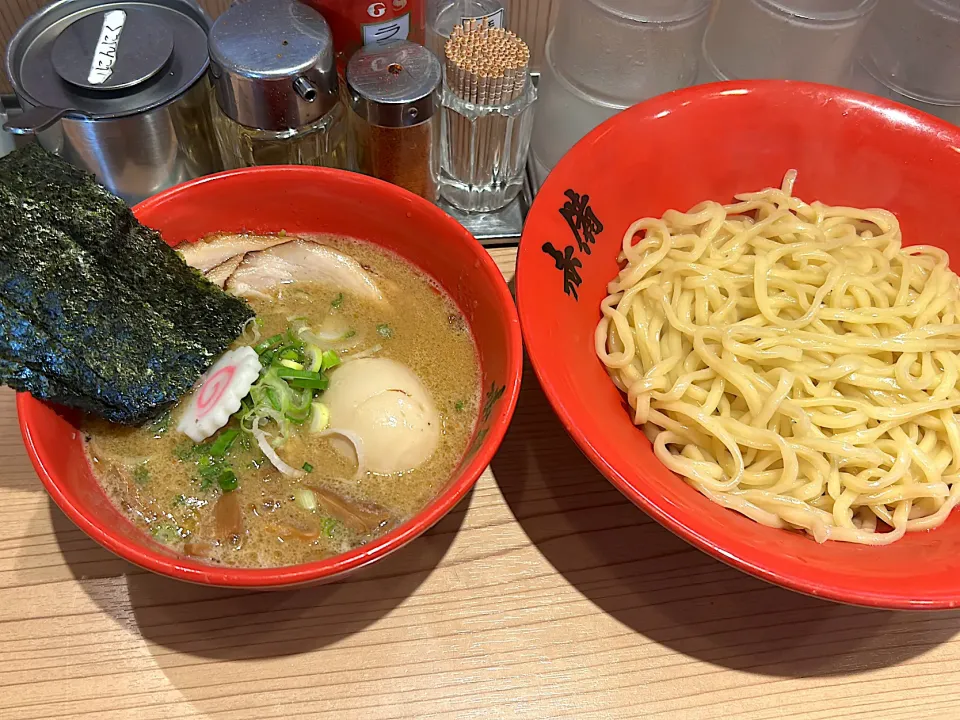 赤備　特製豚鶏つけめん|ぽんさん