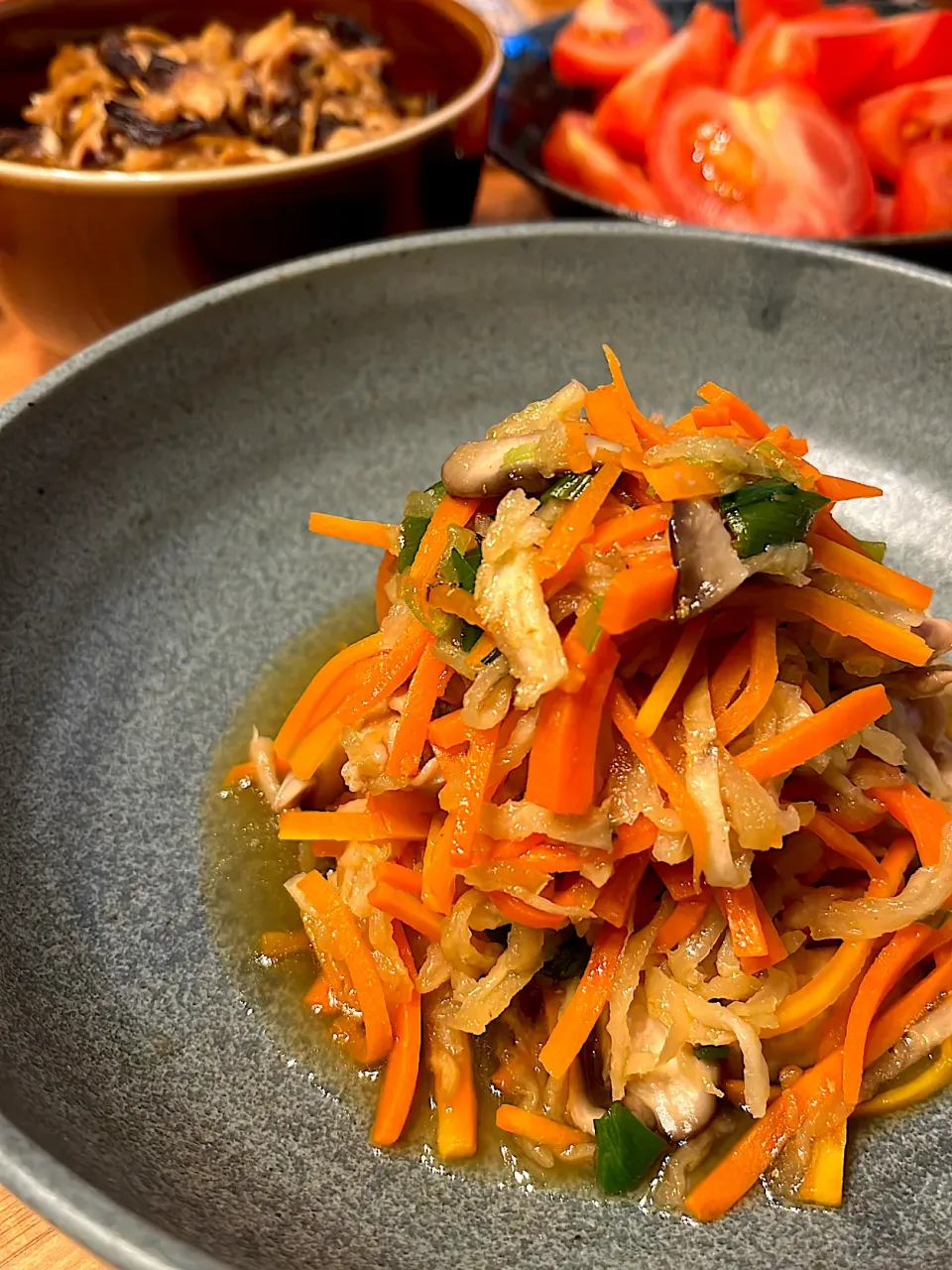 鶏ハラミと切り干し大根の煮物|おさかなさん