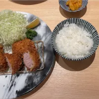 とんかつさくらで誕生日祝い|ぽんぽこまめだ。さん