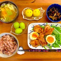 鶏もも肉の味噌漬けの献立|すずさん