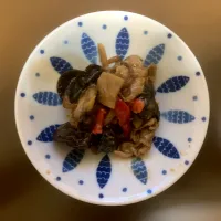 オリジン 豚肉ときのこの味噌炒め[仙台味噌使用]|ばーさんさん