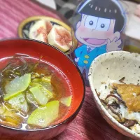 朝食のご飯とお味噌汁|イリヤさん