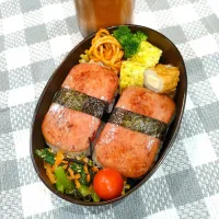 スパムおにぎり弁当|ルルさん