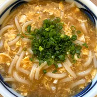 卵とじうどん|ブンタさん