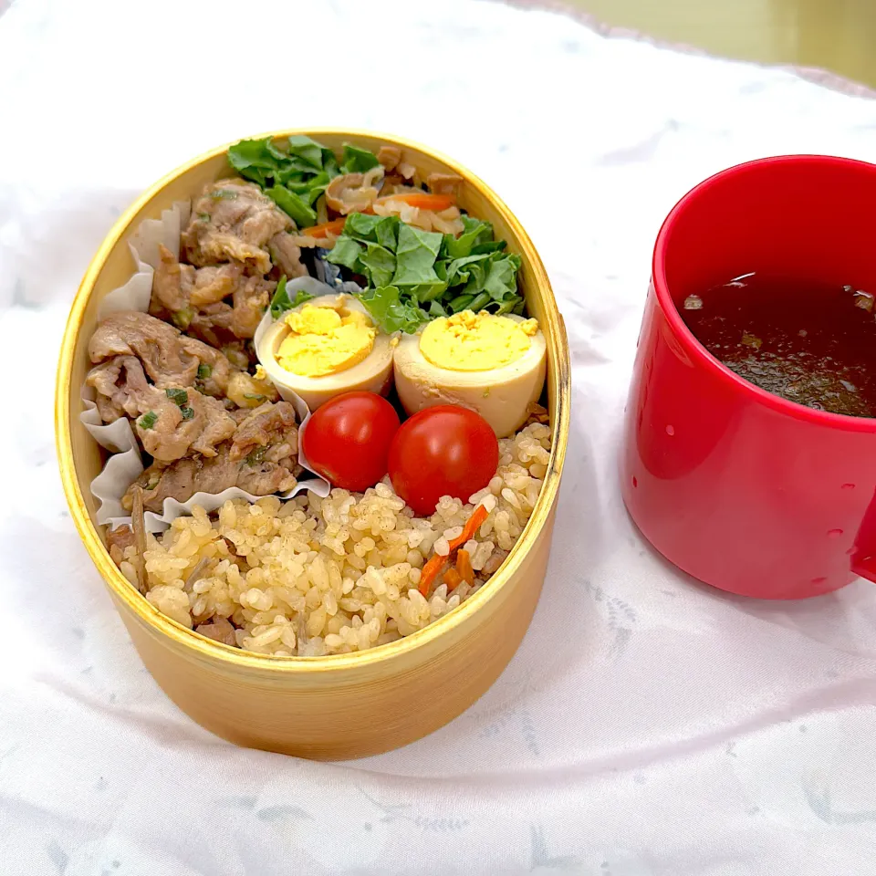 豚コマのつくね風焼き弁当|ゆっきーさん