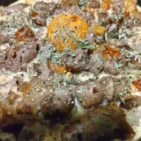 生ソーセージとミックスベジタブルの石焼き卵丼|takuさん