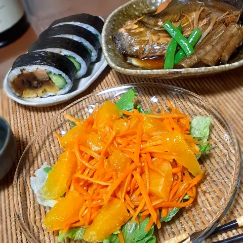 「バルサミコ酢」を使ってみたSnapdishの料理・レシピ写真:紅まどんなと人参のマリネ🍊