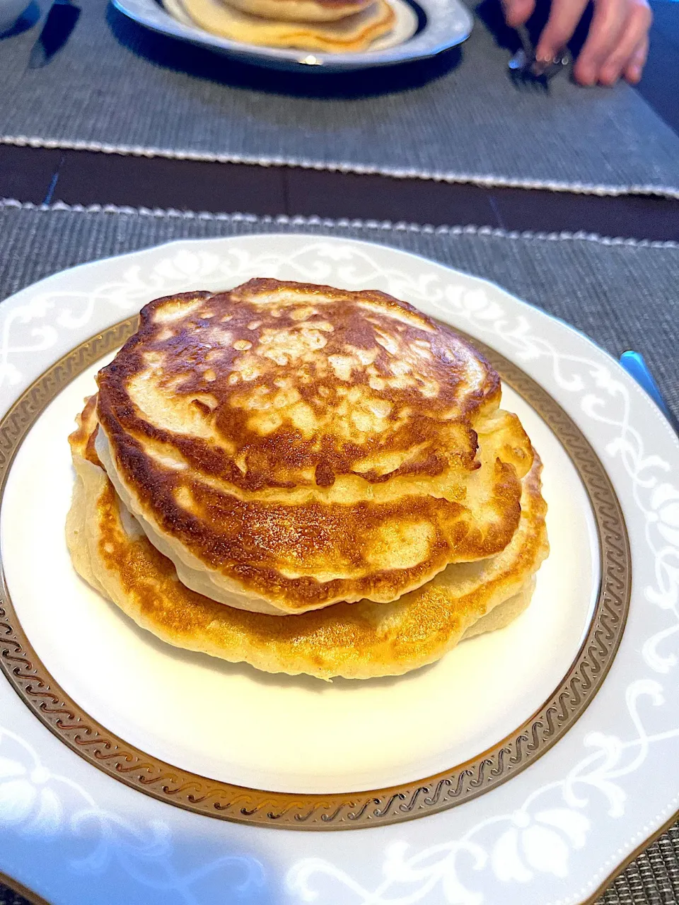 お餅ホットケーキ|きなこさん