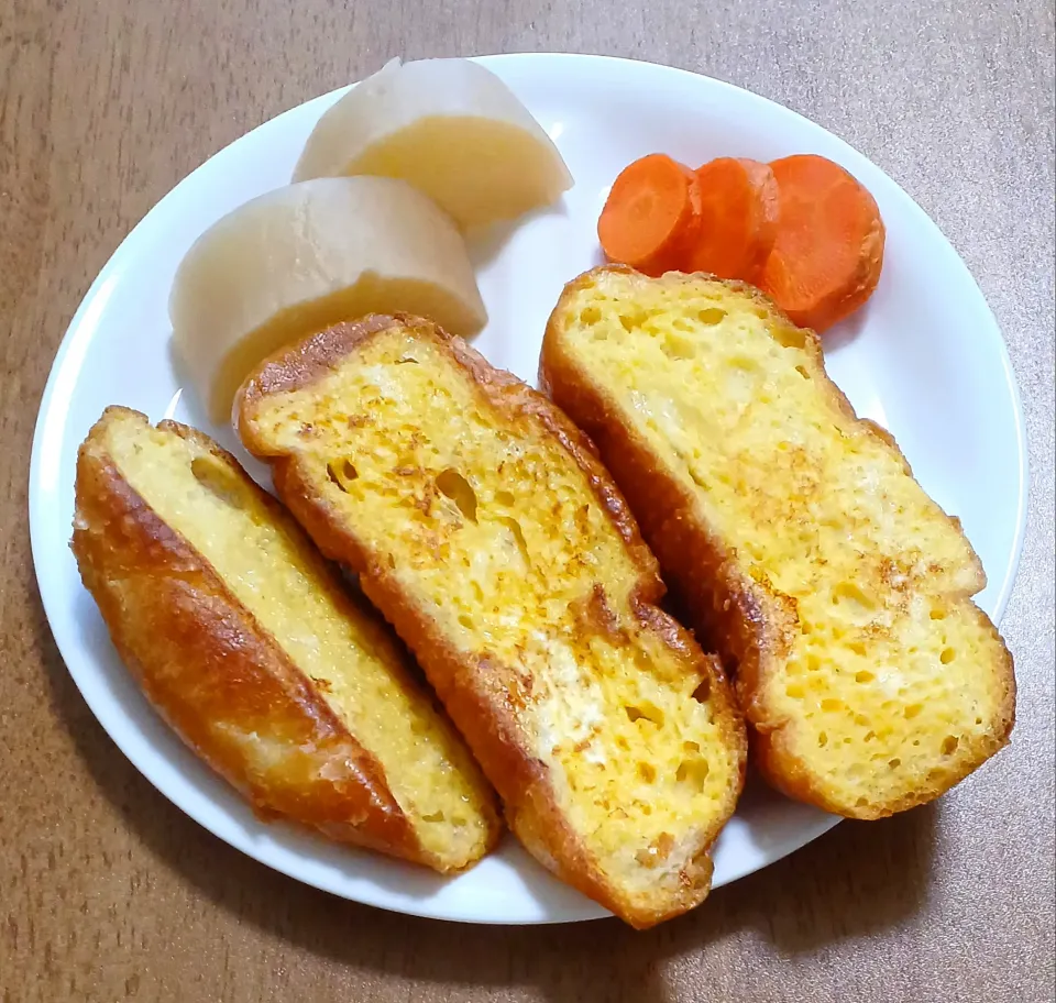 大根煮、にんじん、フレンチトースト|ナナさん