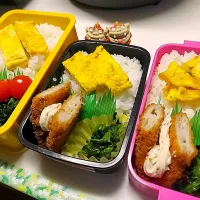 夫弁当､娘弁当､私弁当|みどりさん