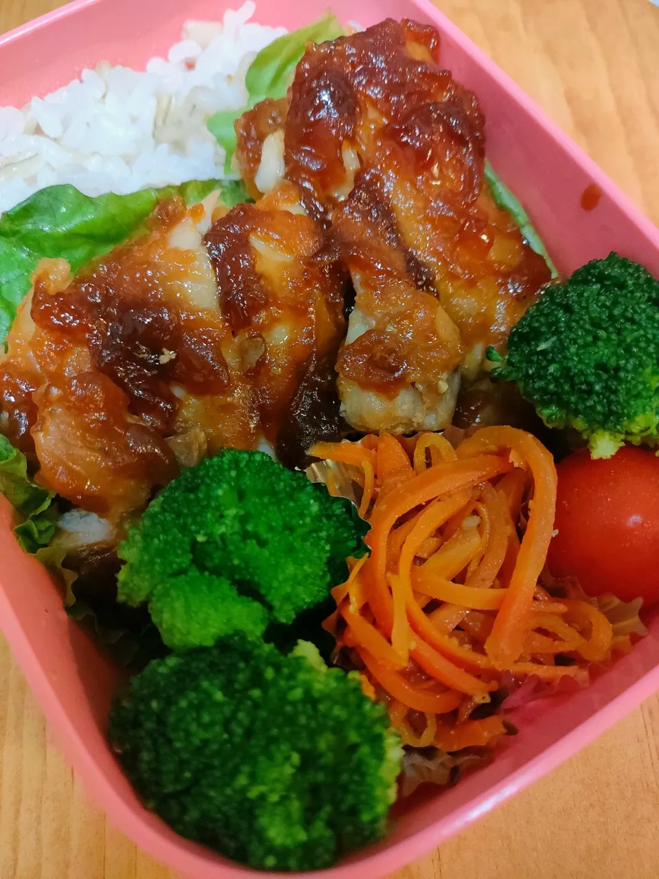 照り焼きチキン弁当！|アボカド🥑さん