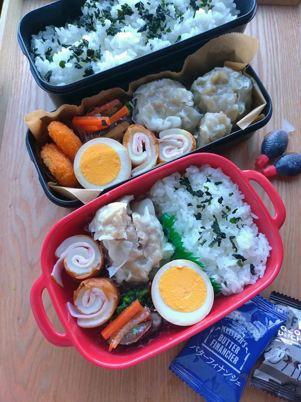 夫と娘のお弁当|みわさん