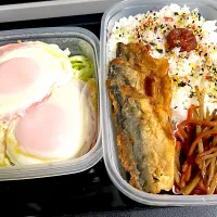 旦那ちゃん弁当╰(*´︶`*)╯♡|ちゃびきゅさん