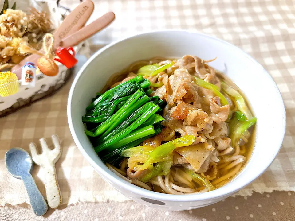 肉そば
マルコメ「生塩糀パウダー黒胡椒ブレンド」使用|がぁがさん