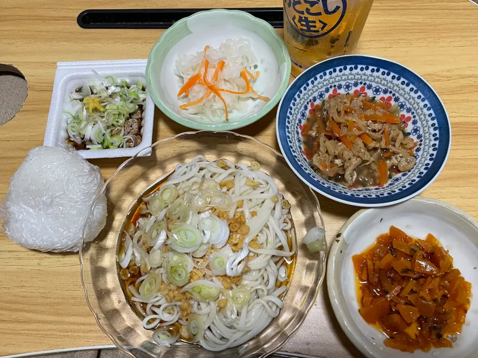 あるもので夕飯。|料理好きなじいさまさん