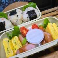 部活の試合の弁当🌺