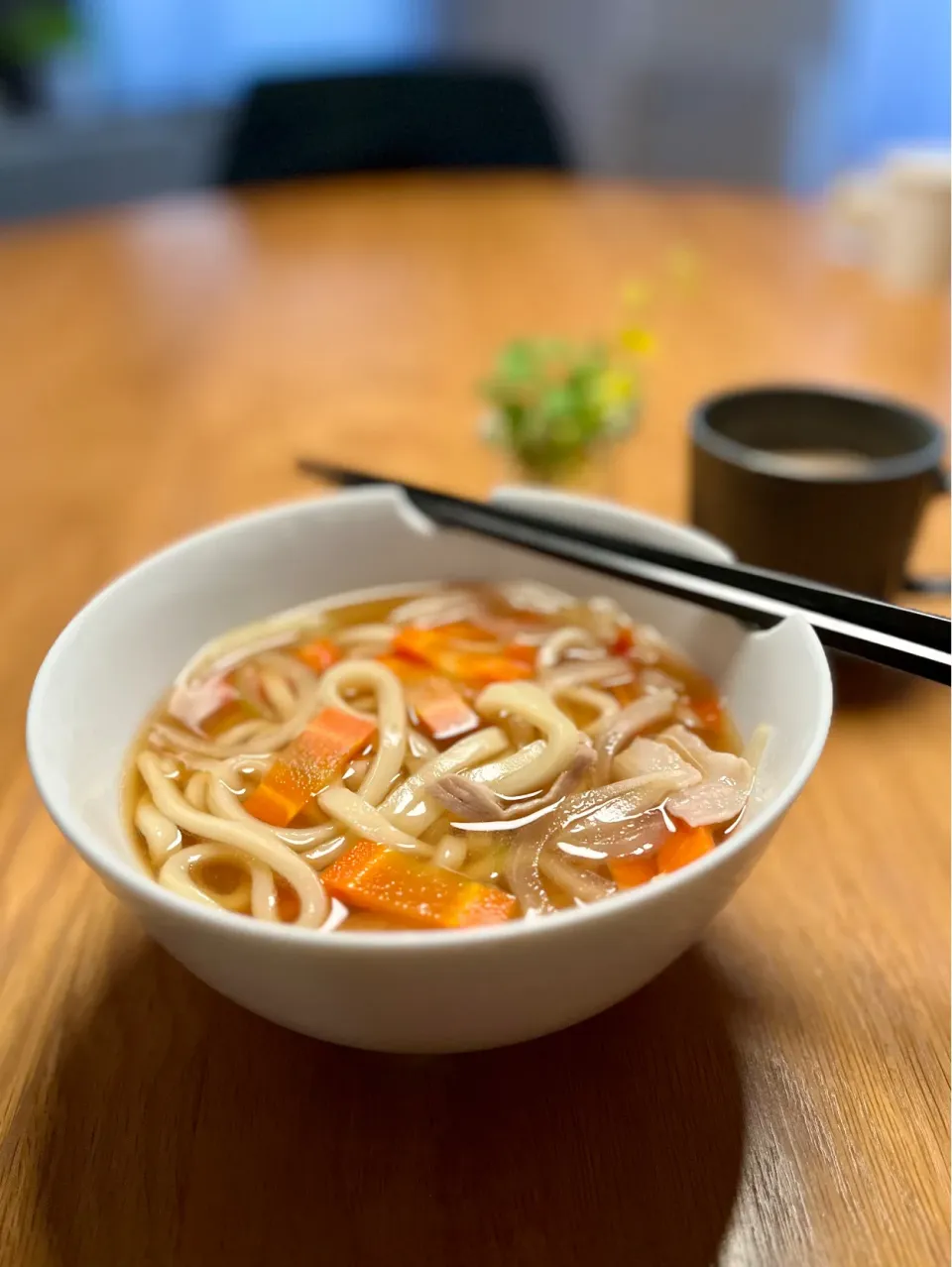 11/30の朝食　うどん|yoneさん