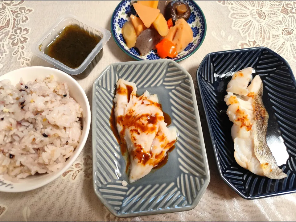 自分の朝昼ごはん。頂きます✨|m.rafuさん