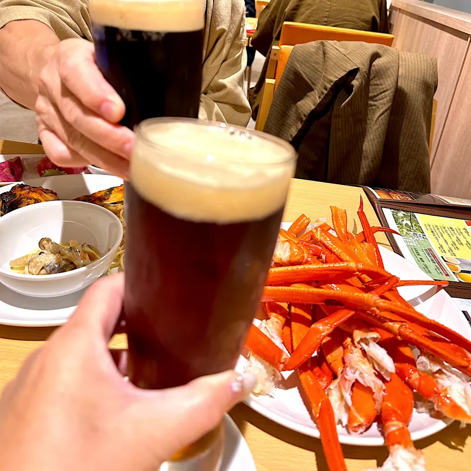 紅ズワイガニ食べ放題🦀➰🍻|ナムナムさん