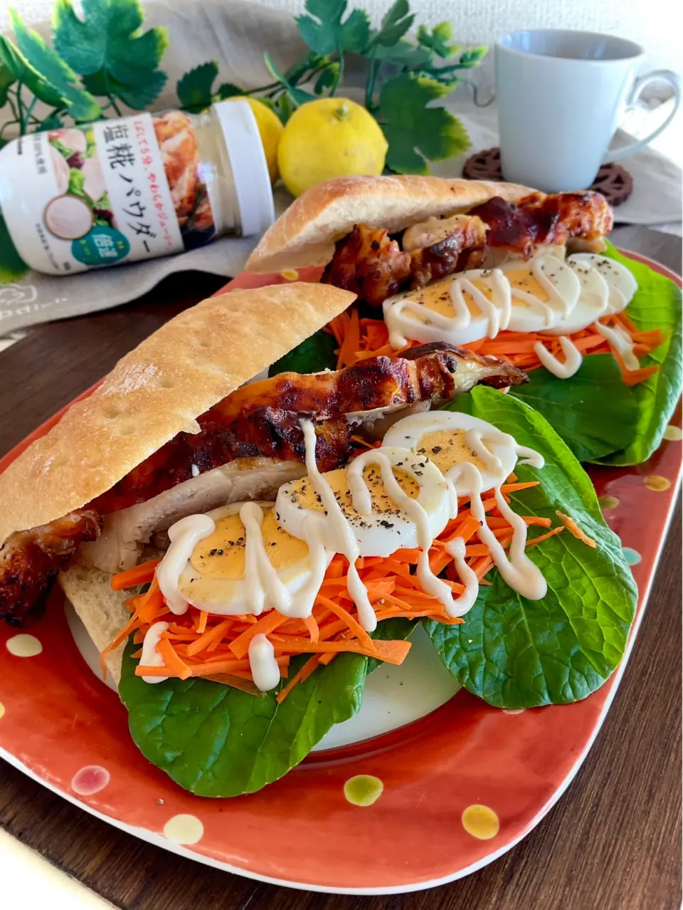 グリルチキンサンド|スイーツポテトさん