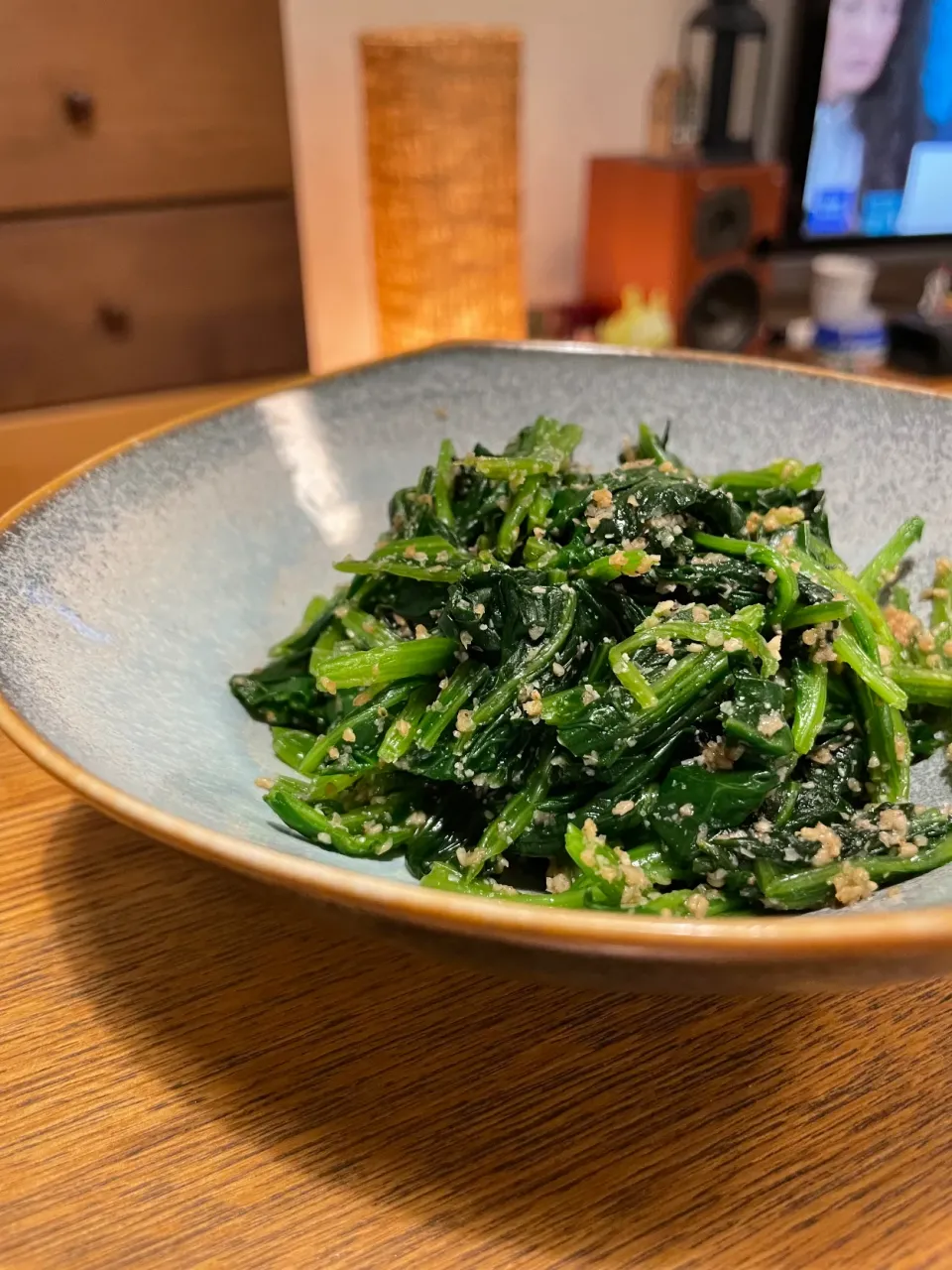 ほうれん草の胡麻和え|いがをさん