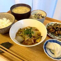 豚バラ白菜と春雨の上海風とろみ煮定食|pontalさん