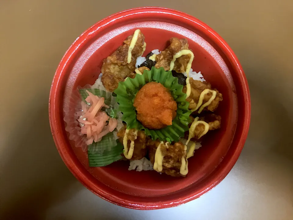 オリジン 明太からマヨ丼|ばーさんさん