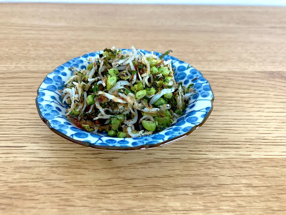 大根葉としらすのふりかけ|みよさん