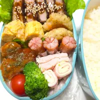 ヒレカツ弁当🍱|みみさん