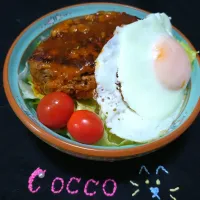 豆腐ハンバーグのロコモコ丼✨| cocco+さん