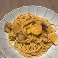 カブとひよこ豆のパスタ|TDさん