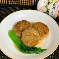 まるまさんの料理 中華風煮込みハンバーグ