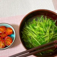 外食のあとのお野菜補給|ゆりさん