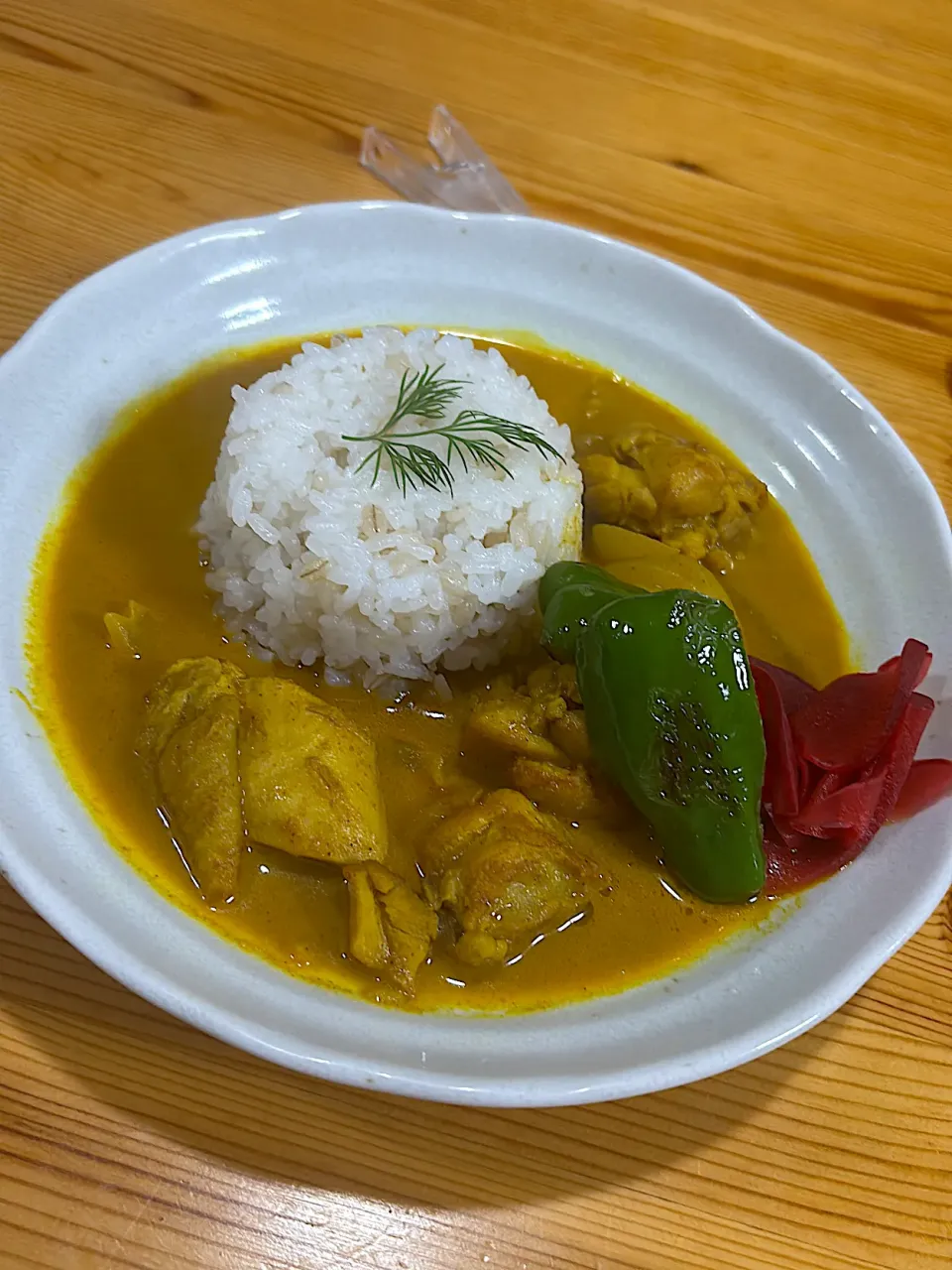 スパイシー塩麹チキンカレー|ばあさへさん