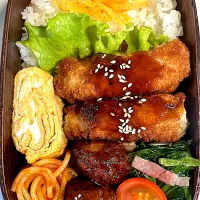 チーズ肉巻きフライ弁当|love.oさん