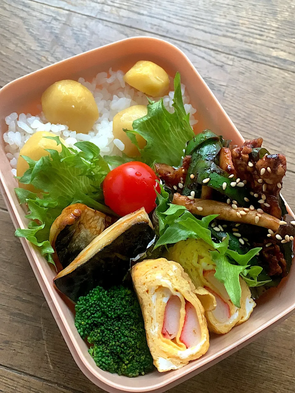 栗おこわ弁当|よーこ🍅さん