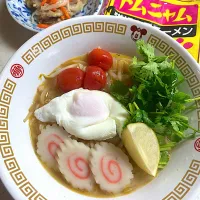 トムニャムラーメンと南蛮漬け|こっぷさん