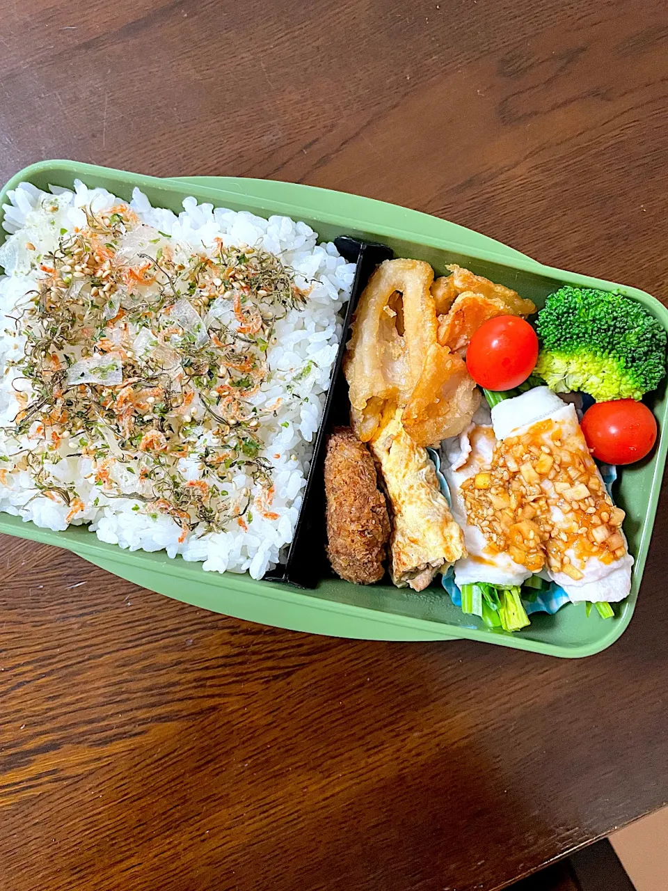 蒸し豚肉の香味だれ弁当|kiicoさん