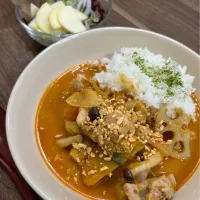 子供と一緒に野菜たっぷりマサマンカレー|ゆりちさん